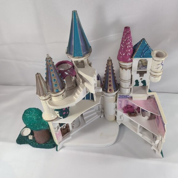 1998 Trendmasters Castle Beauty and the Beast Vintage Polly Pocket READ AS IS - Picture 4 of 16